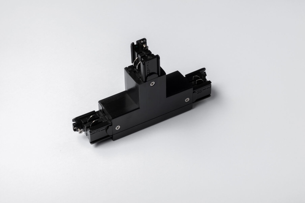 [T03A4TL110B] A-Track 3-Fase T Connector (Zwart, Left 1)