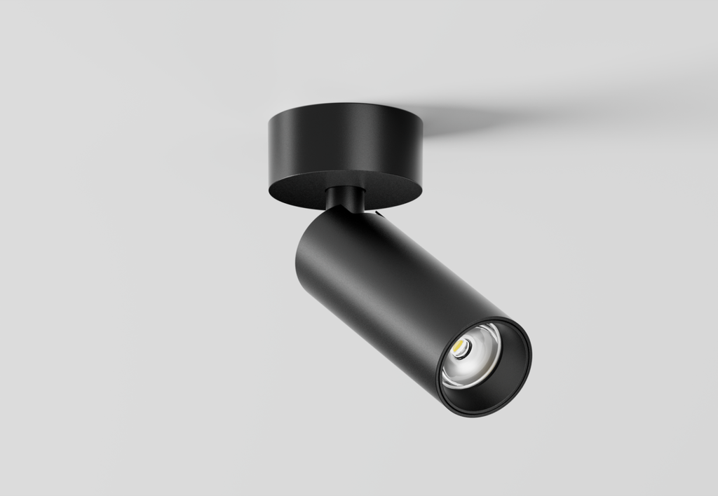 [05C3A0011B0] Tuup Slim Ceiling spotlight (Zwart)
