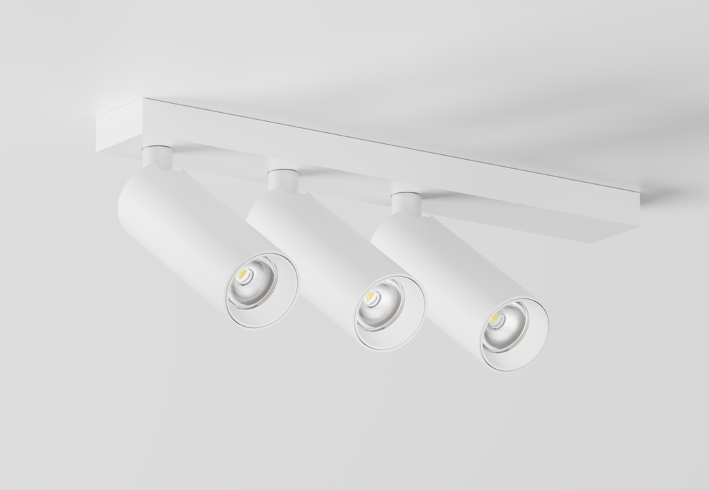 Tuup Slim Asym 3 Ceiling spotlight