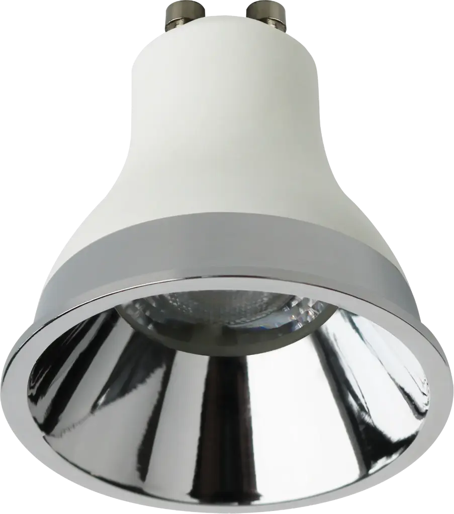 [B01A0GUD11WC3] Zenkai GU10 Deco (Wit, Chroom, 3000K)